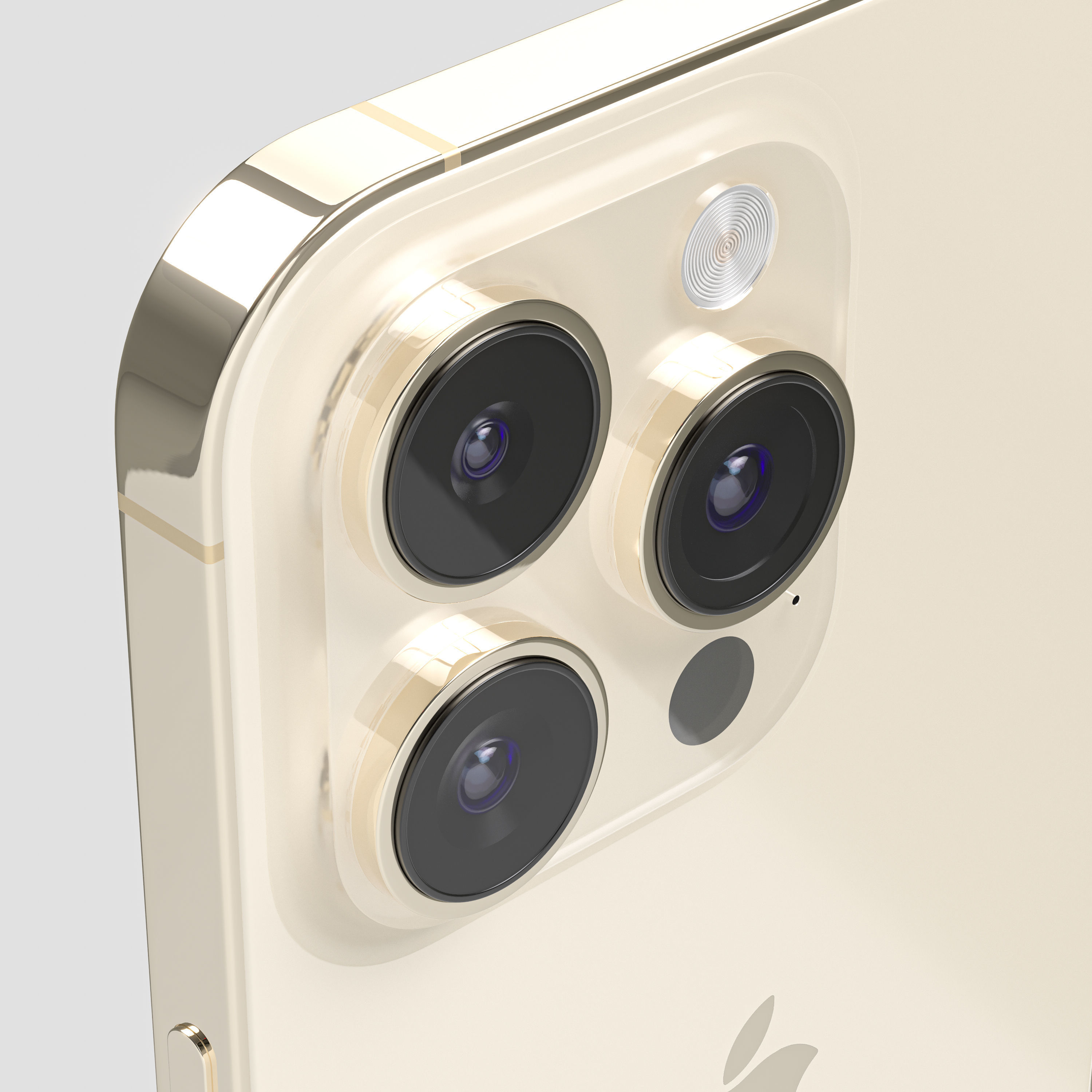 Apple iPhone 14 Pro cell phone 3D model_10