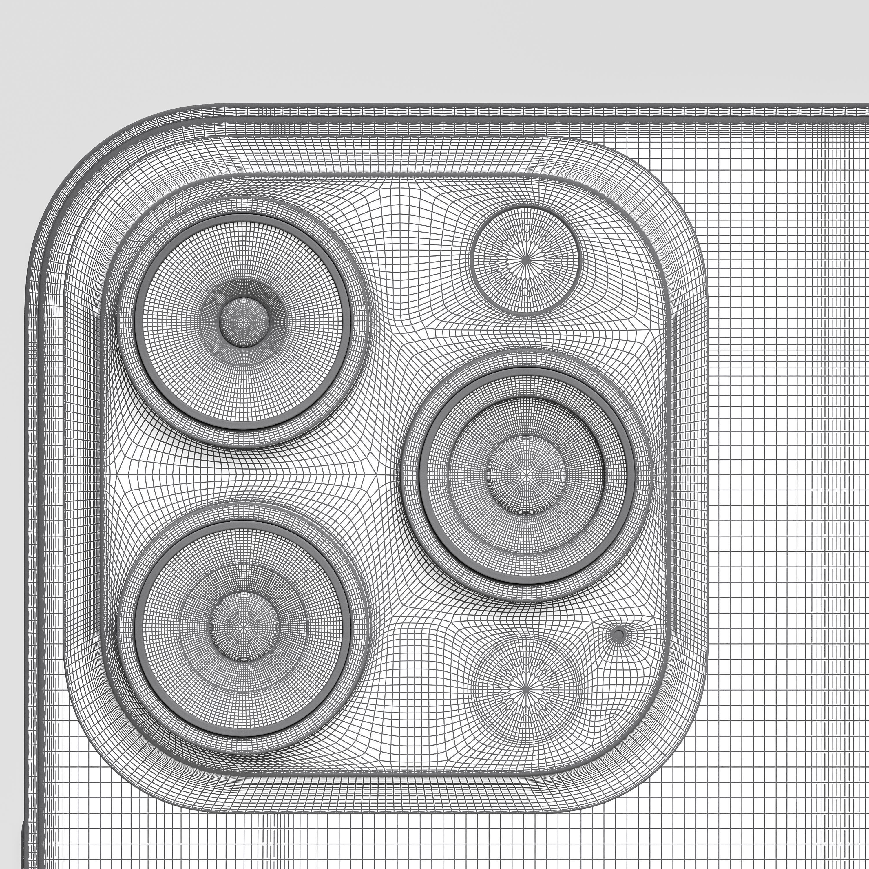 Apple iPhone 14 Pro cell phone 3D model_20