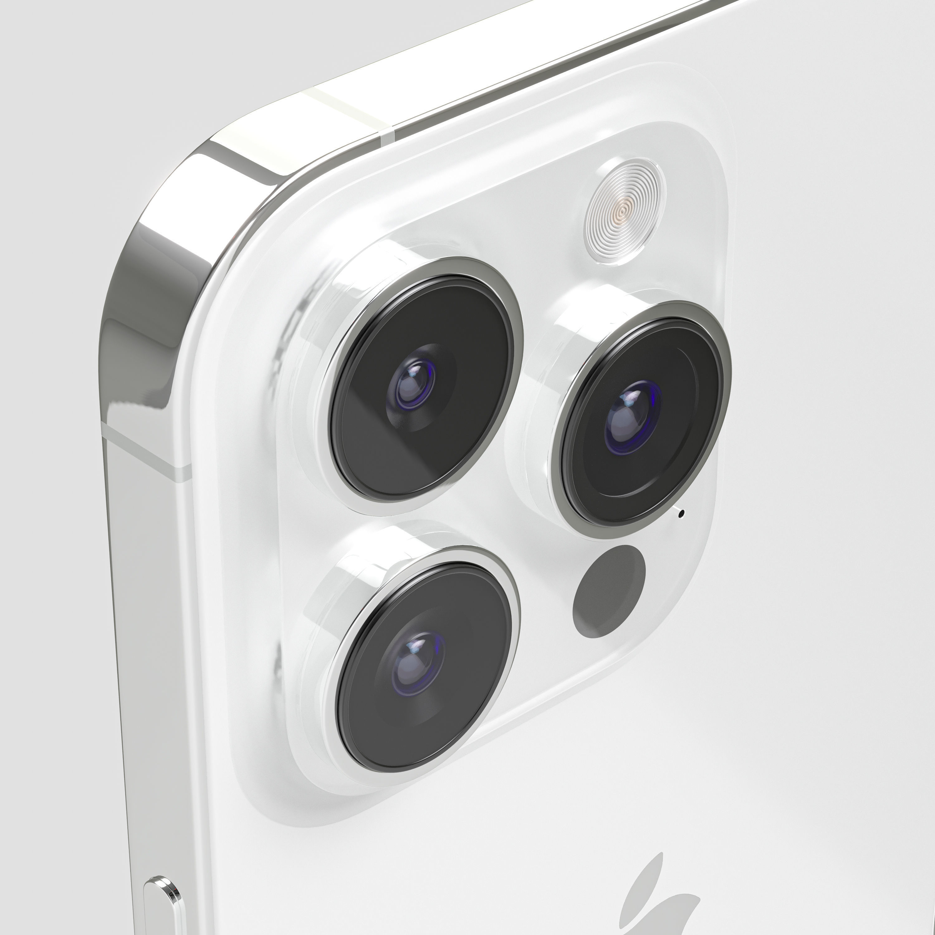 Apple iPhone 14 Pro cell phone 3D model_12