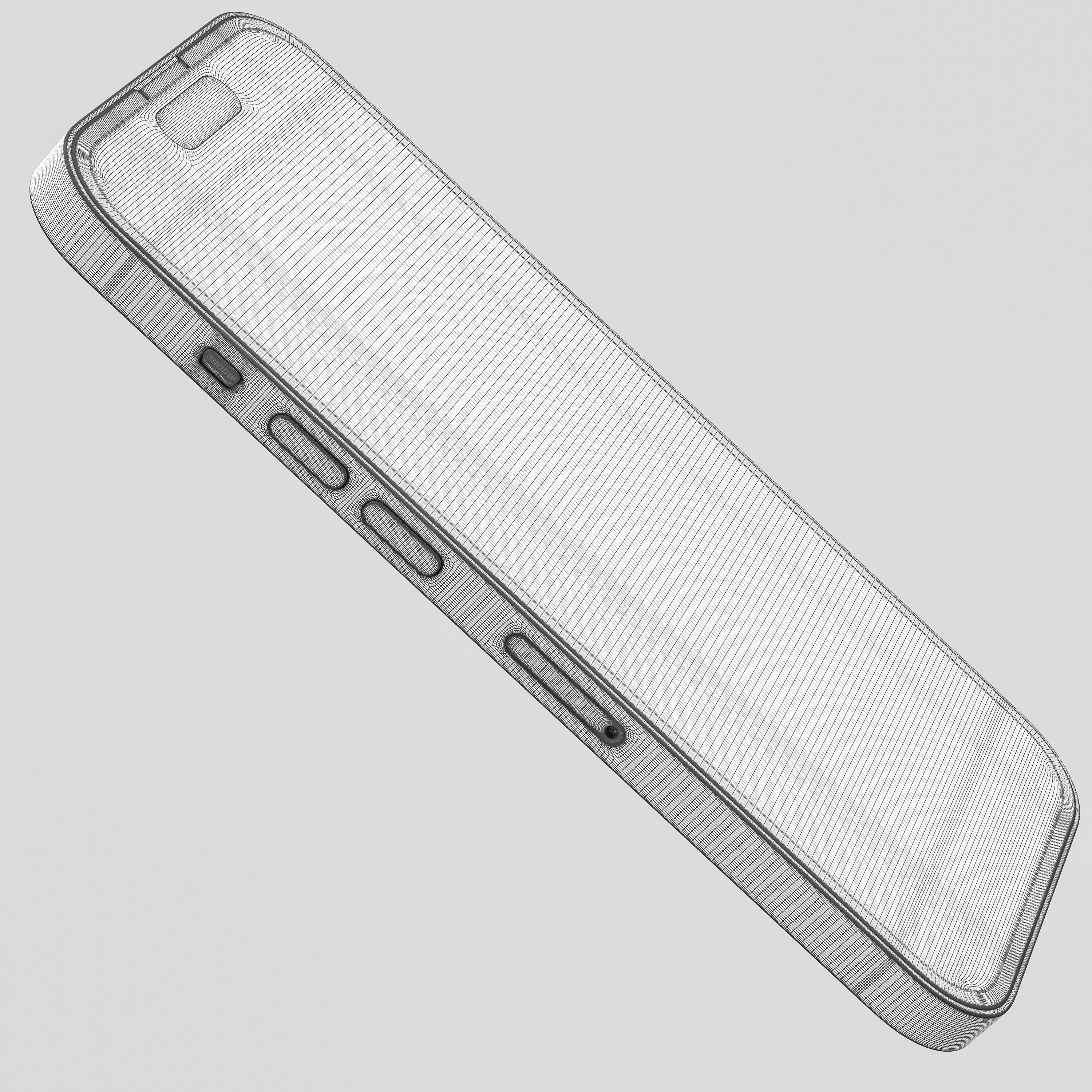 Apple iPhone 14 Pro cell phone 3D model_22