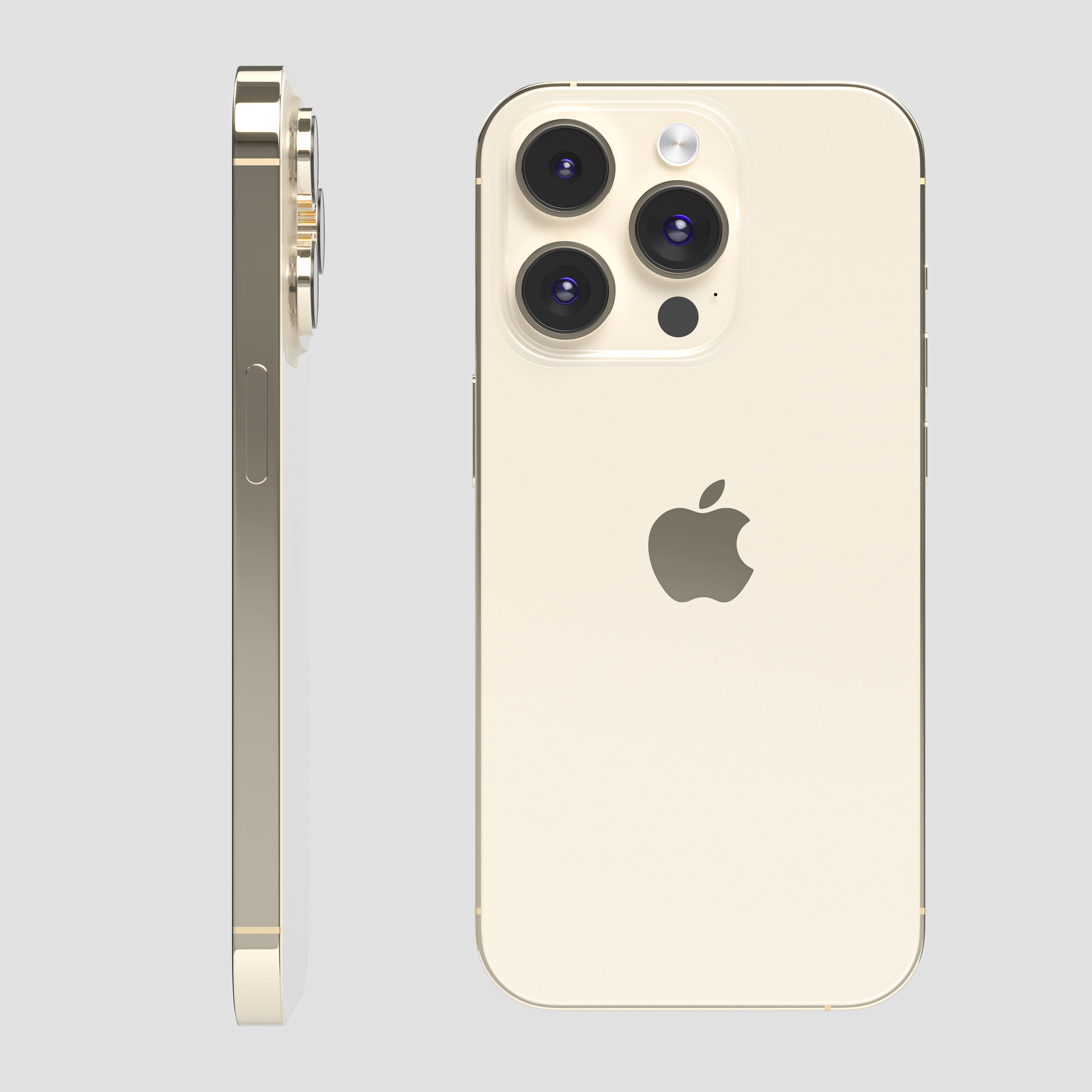 Apple iPhone 14 Pro cell phone 3D model_7