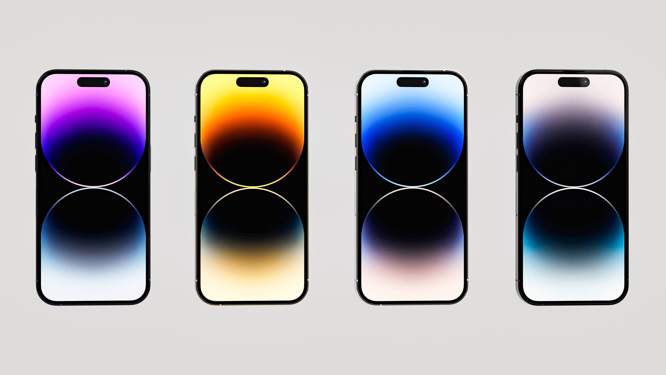 Apple iPhone 14 Pro cell phone 3D model_30