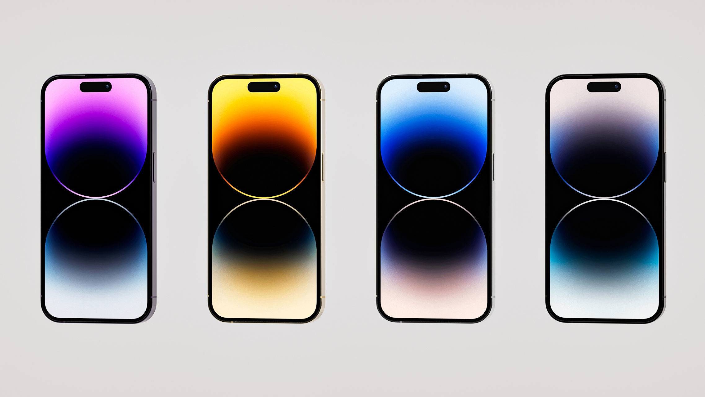 Apple iPhone 14 Pro cell phone 3D model_53