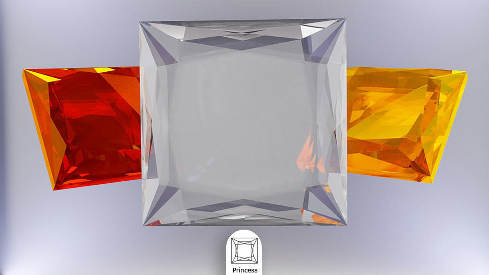 3D model Diamond package VR / AR / low-poly | CGTrader