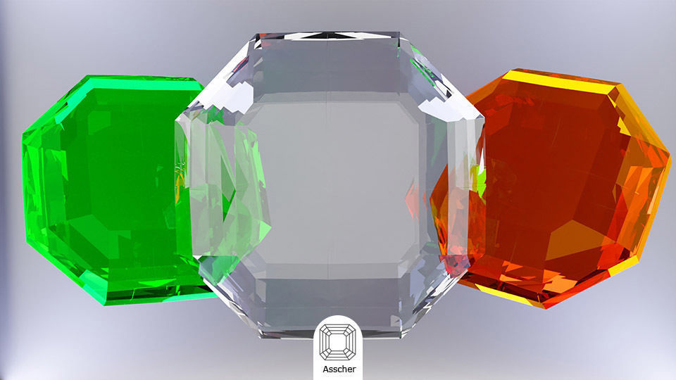 3D model Diamond package VR / AR / low-poly | CGTrader