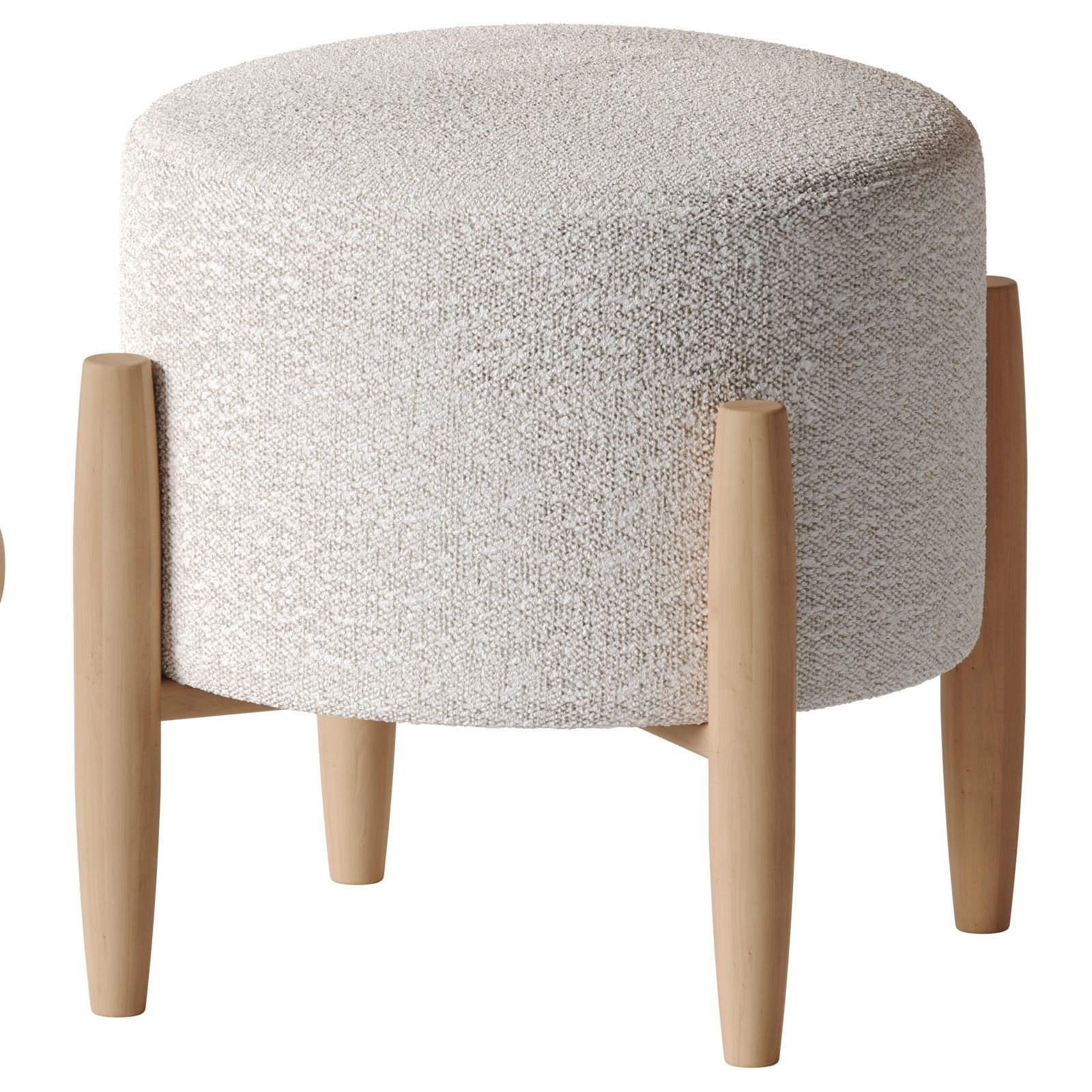 Snelling - Arch vanity mirror and dressing table 3D model_2