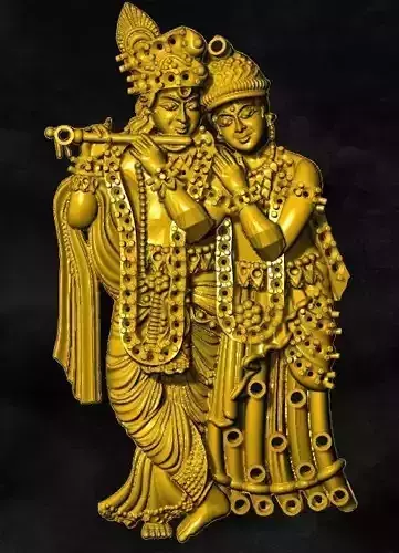 RADHA KRISHNA PENDENT