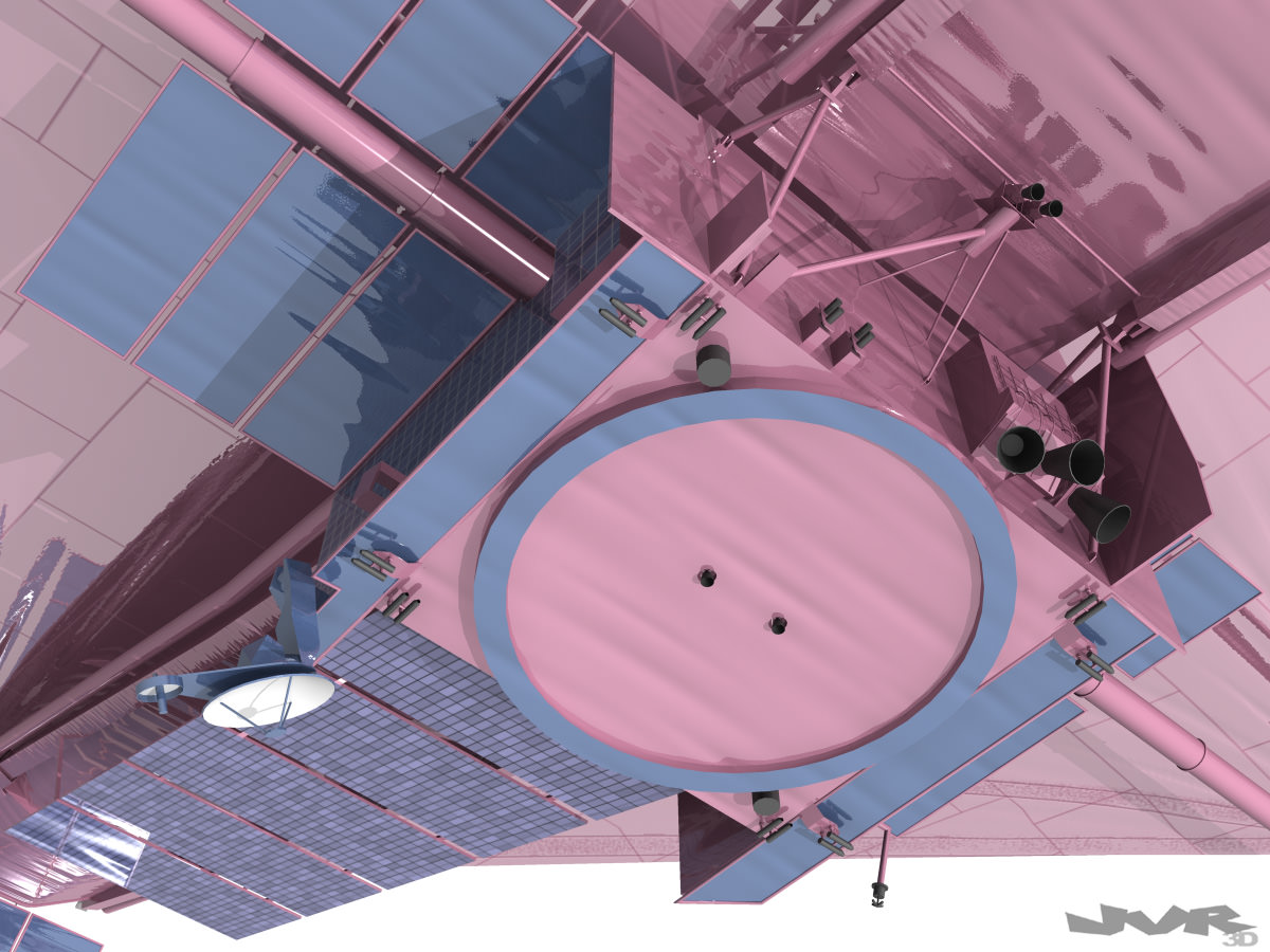 James Webb Spacial Telescope 3D model_5
