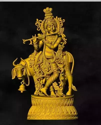 LORD KRISHNA IDIOL JEWELRY