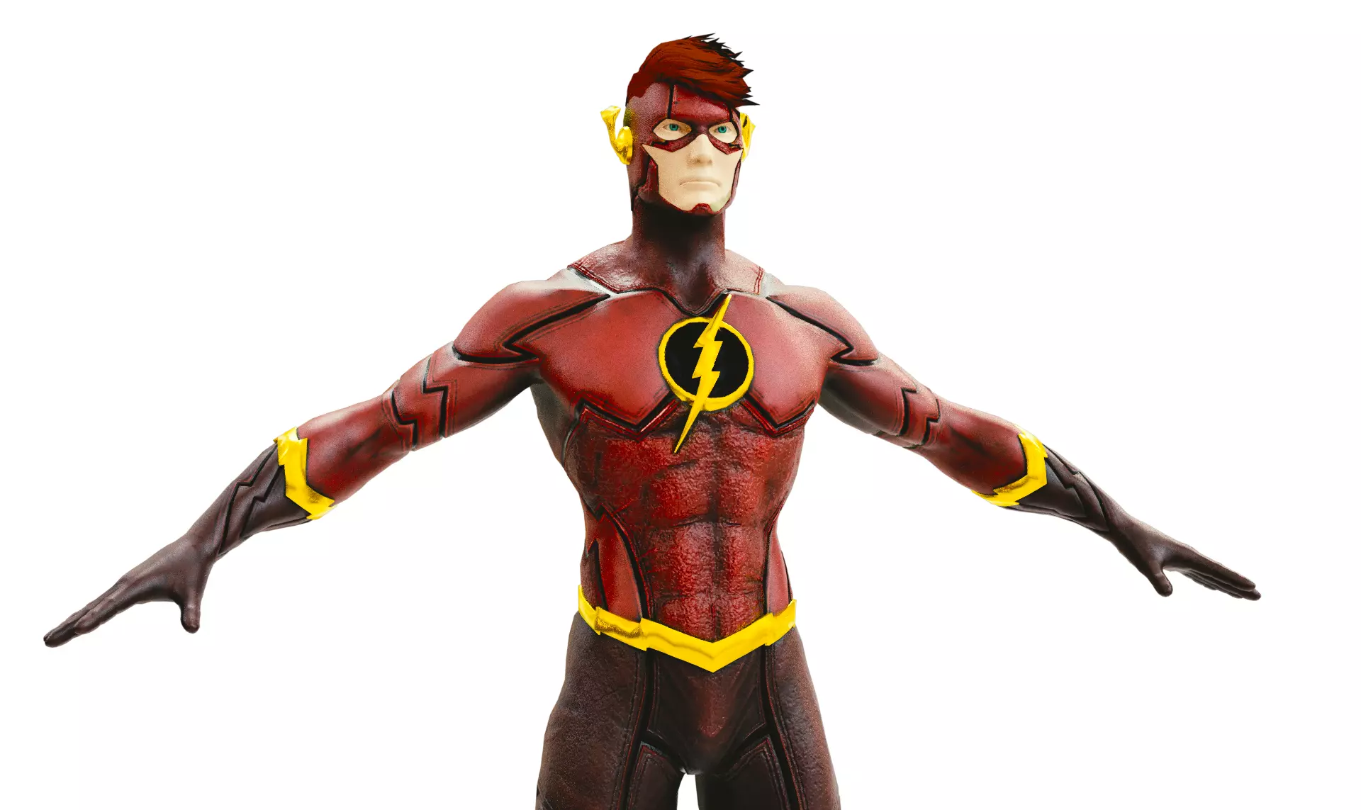 Kid Flash 3D model
