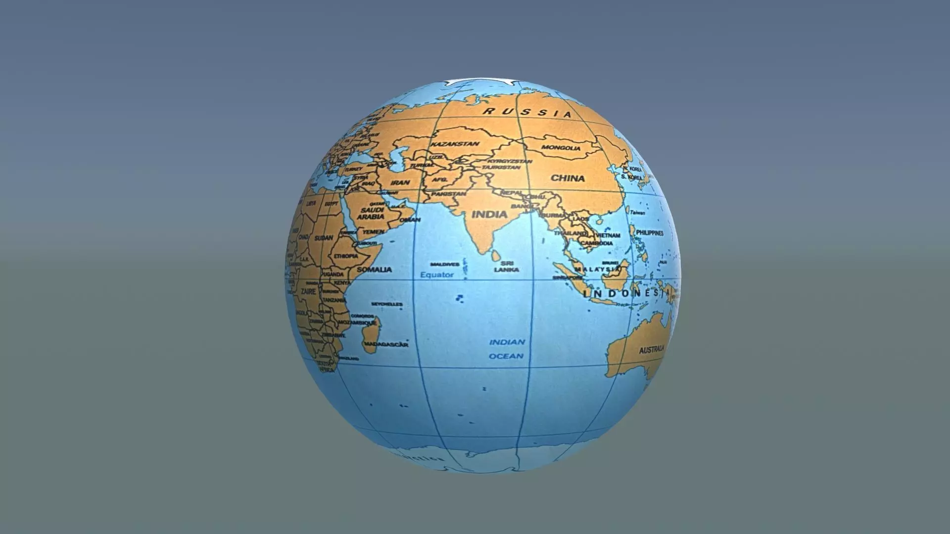 Planet Earth Free low-poly 3D model