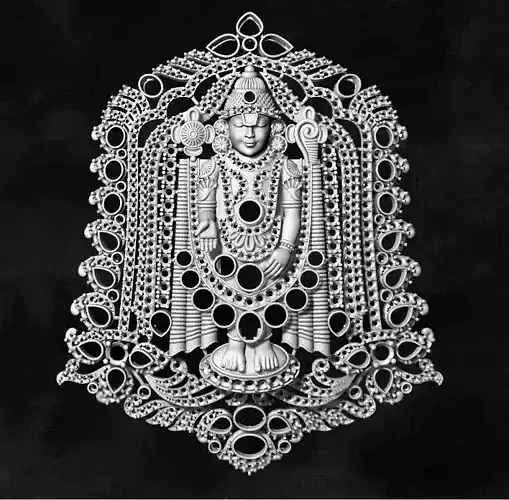 BALAJI VENKATESWARA LOCKETS 3D print model