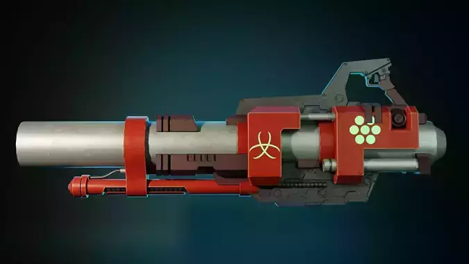 Fantasy Gun Game Asset