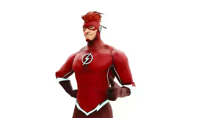 wally west 3D model