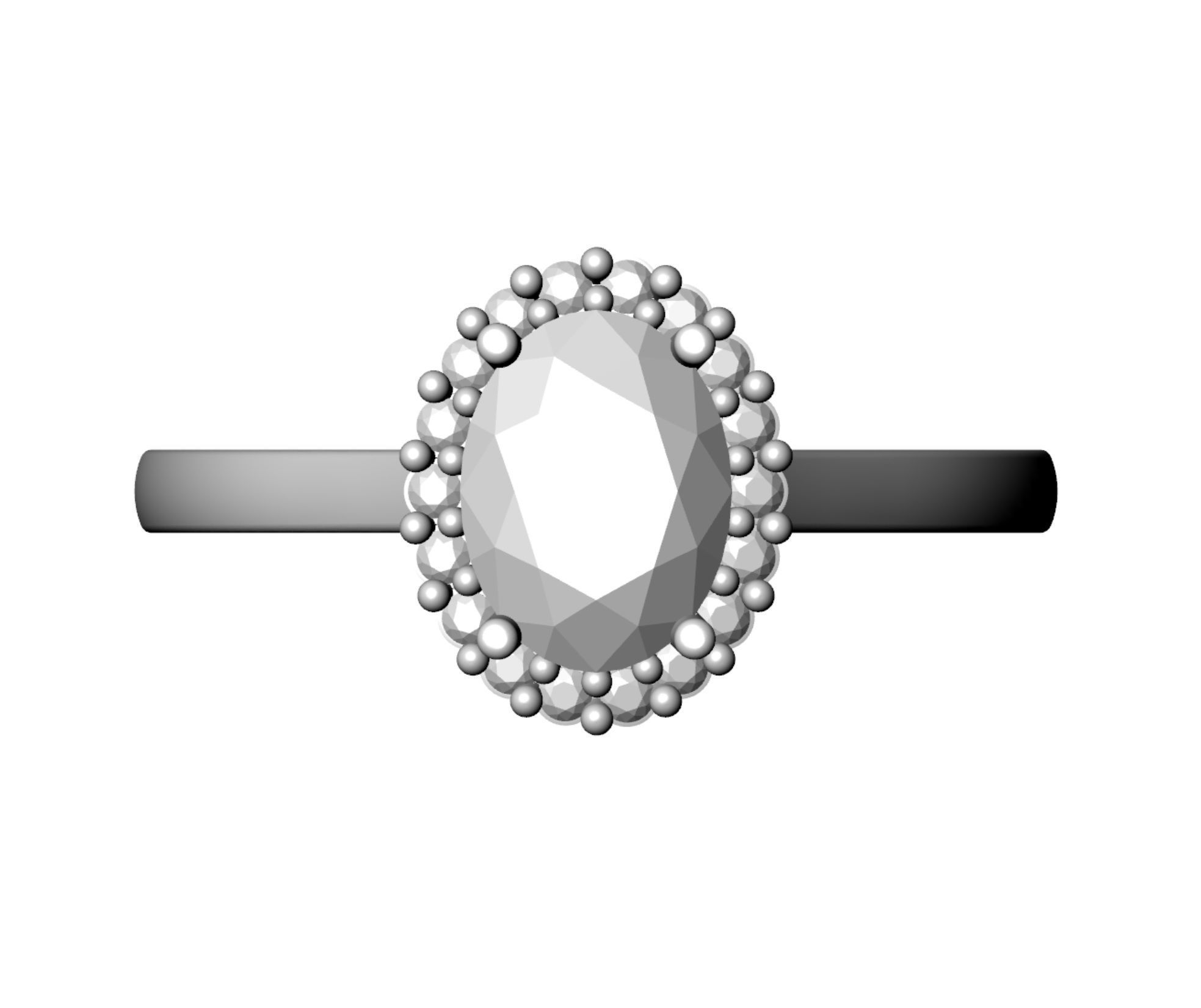 Professional ring model 2049 3D print model_1