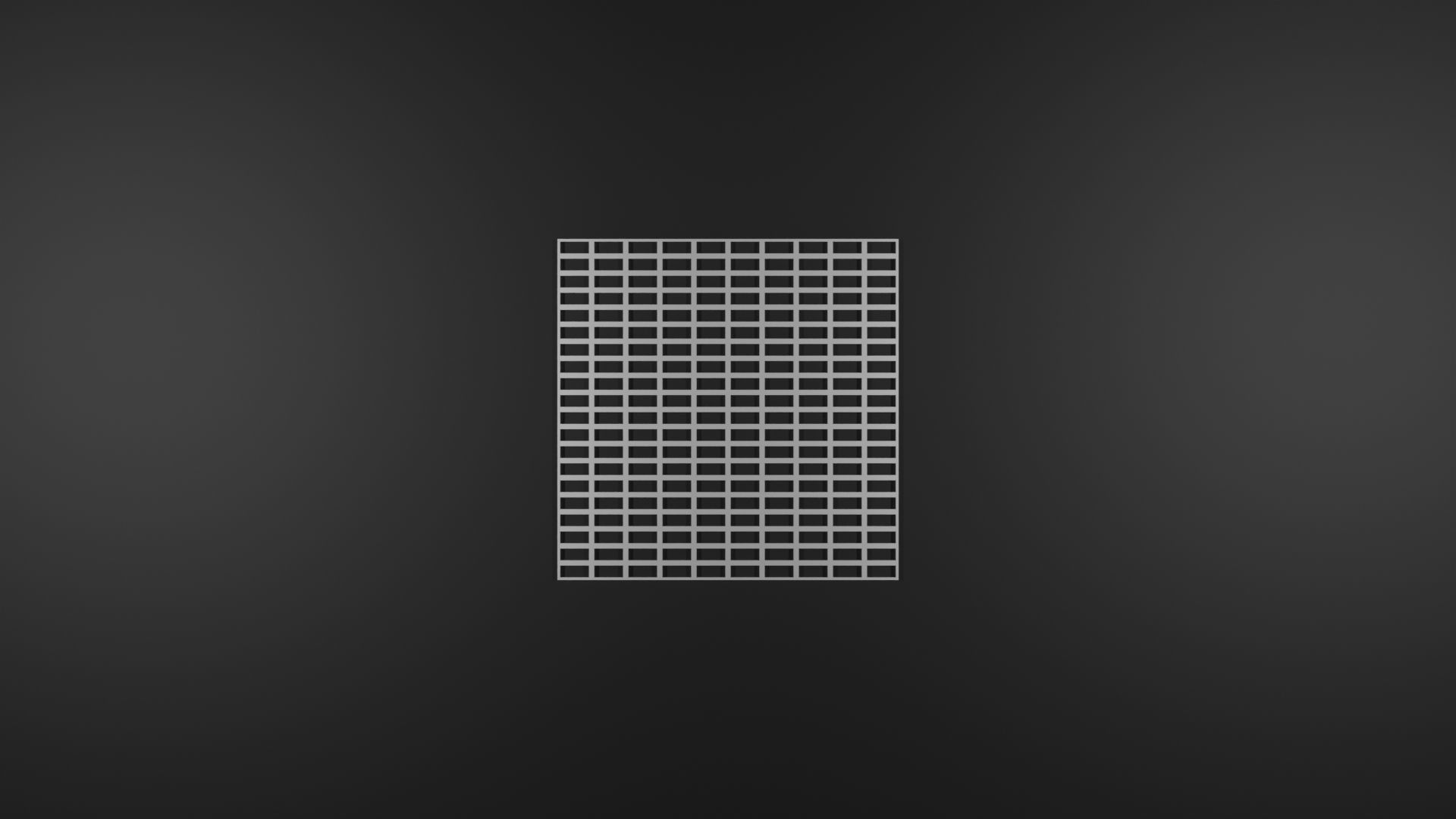 Steel Grating Flooring Low-poly 3D model_2