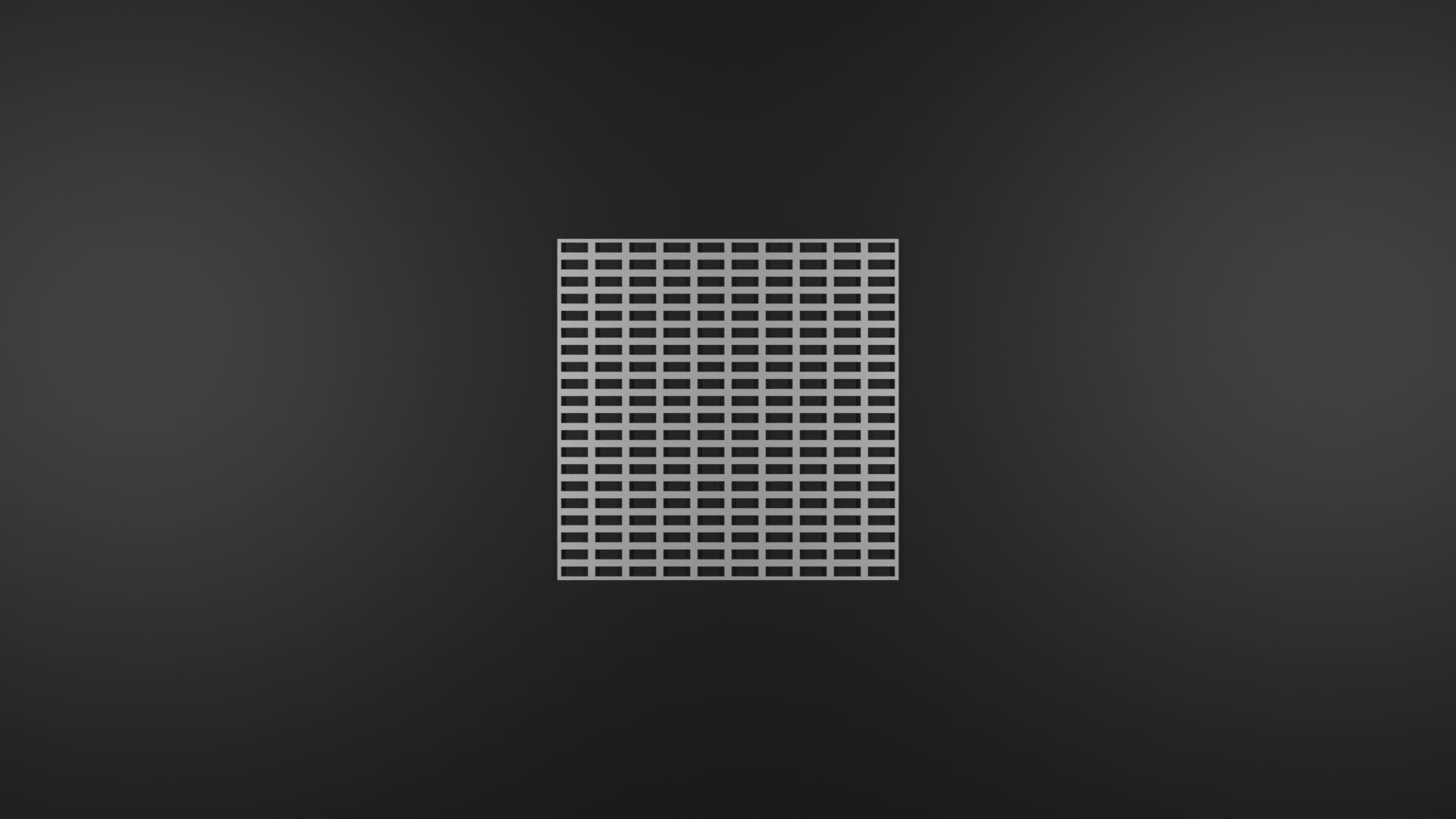 Steel Grating Flooring Low-poly 3D model_3