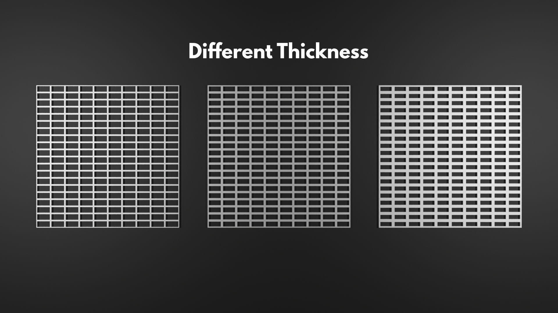 Steel Grating Flooring Low-poly 3D model_6