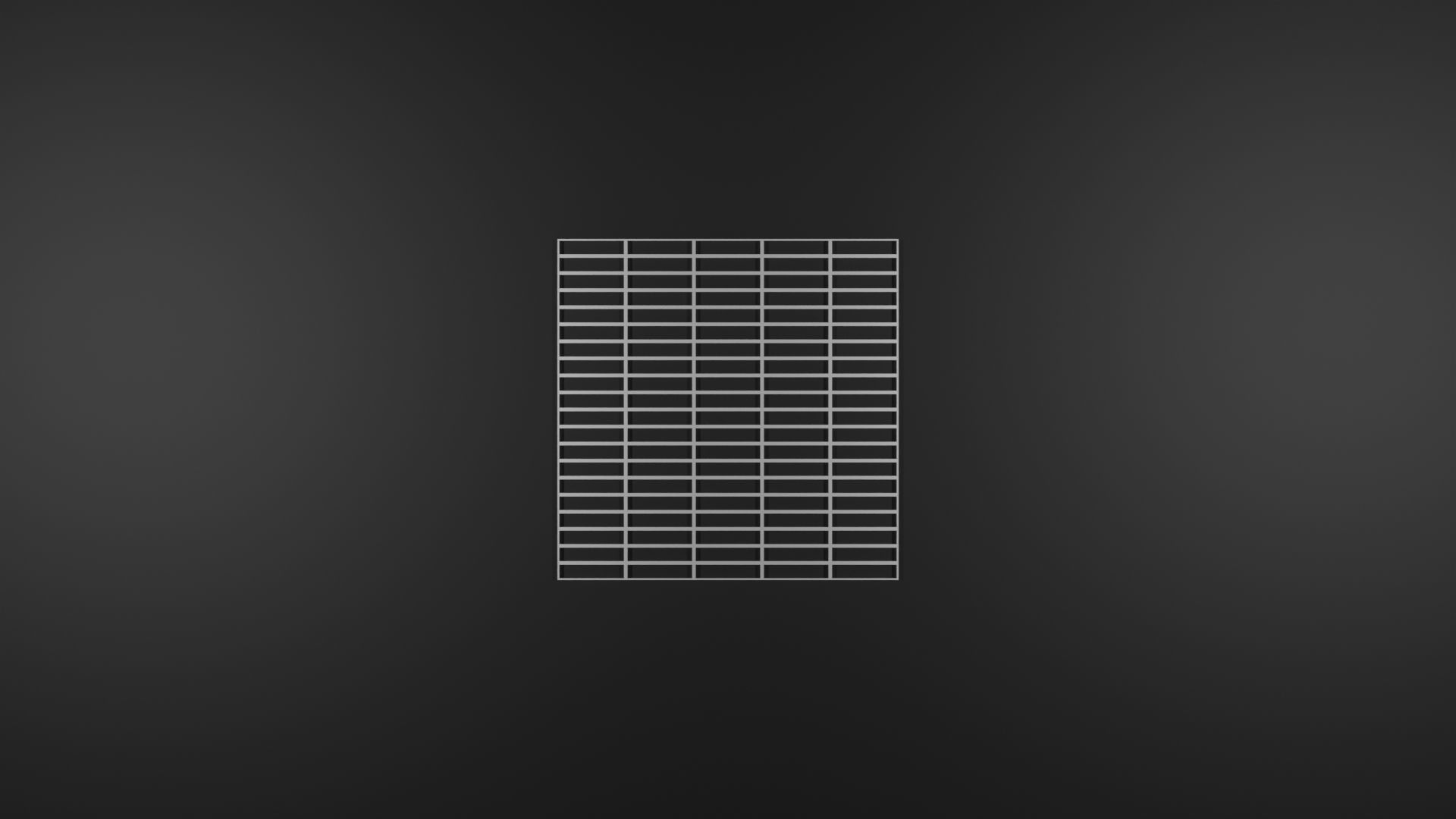 Steel Grating Flooring Low-poly 3D model_4