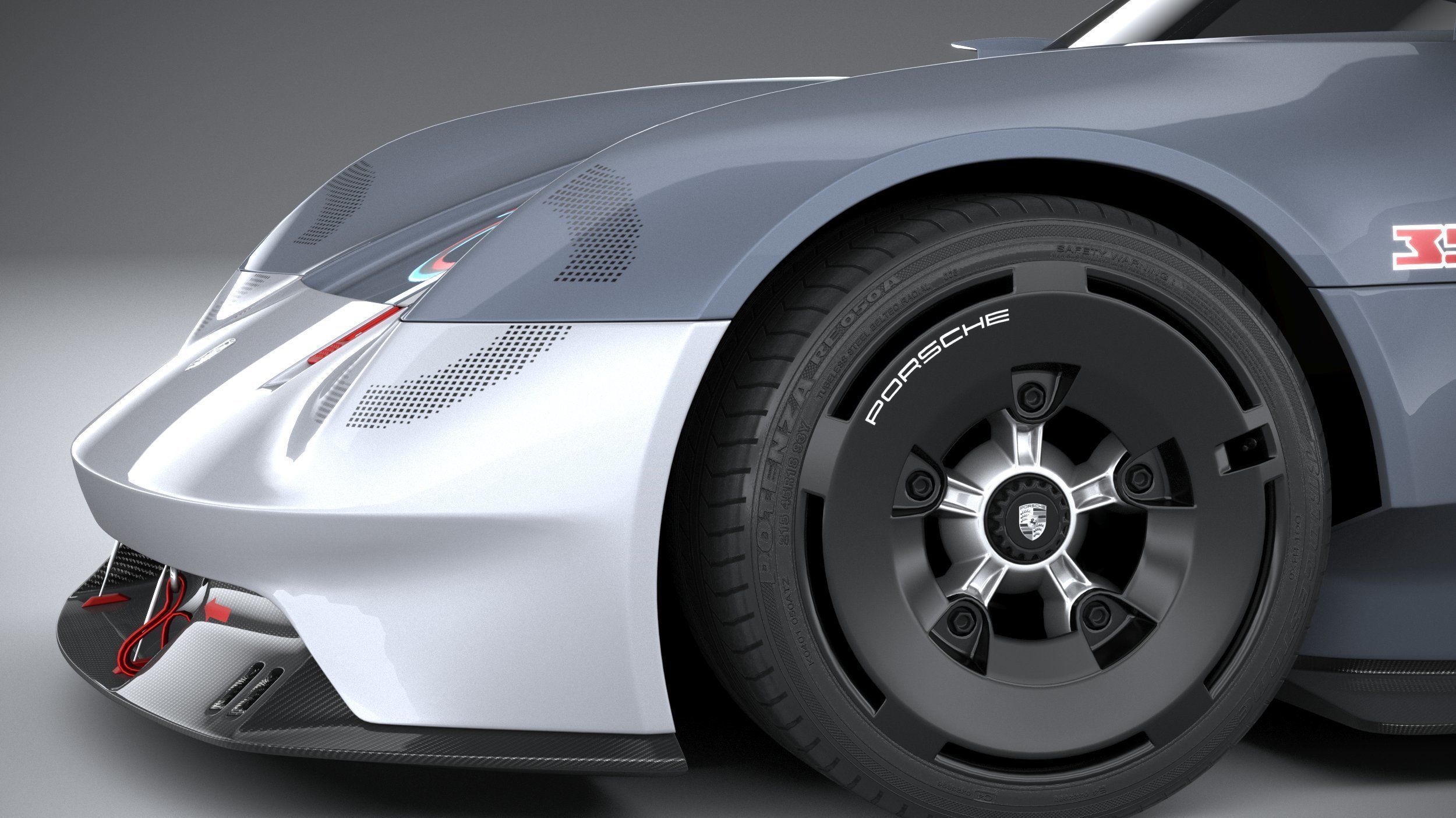 Porsche Vision 357 Concept 2023 3D model_3