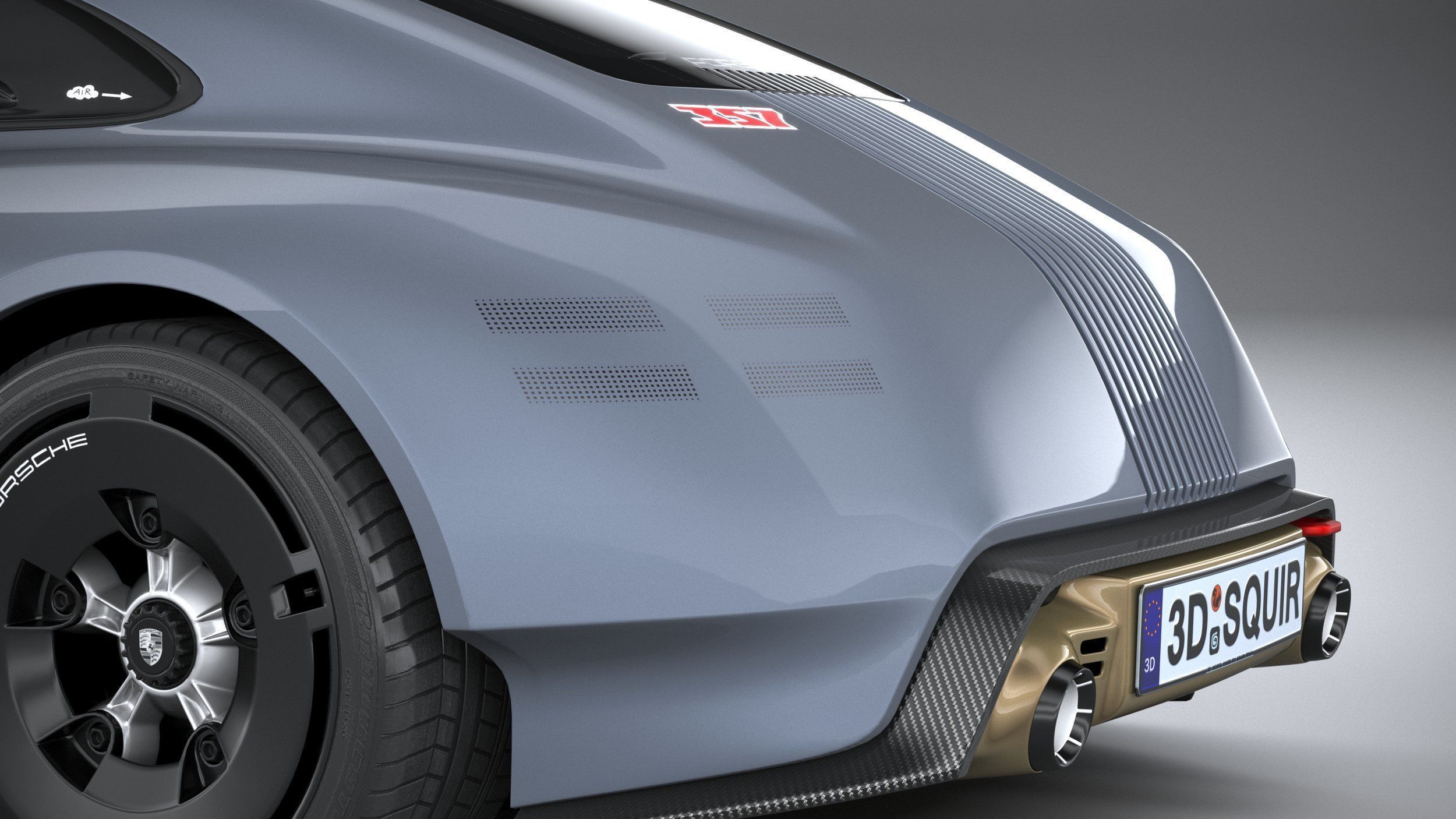 Porsche Vision 357 Concept 2023 3D model_6