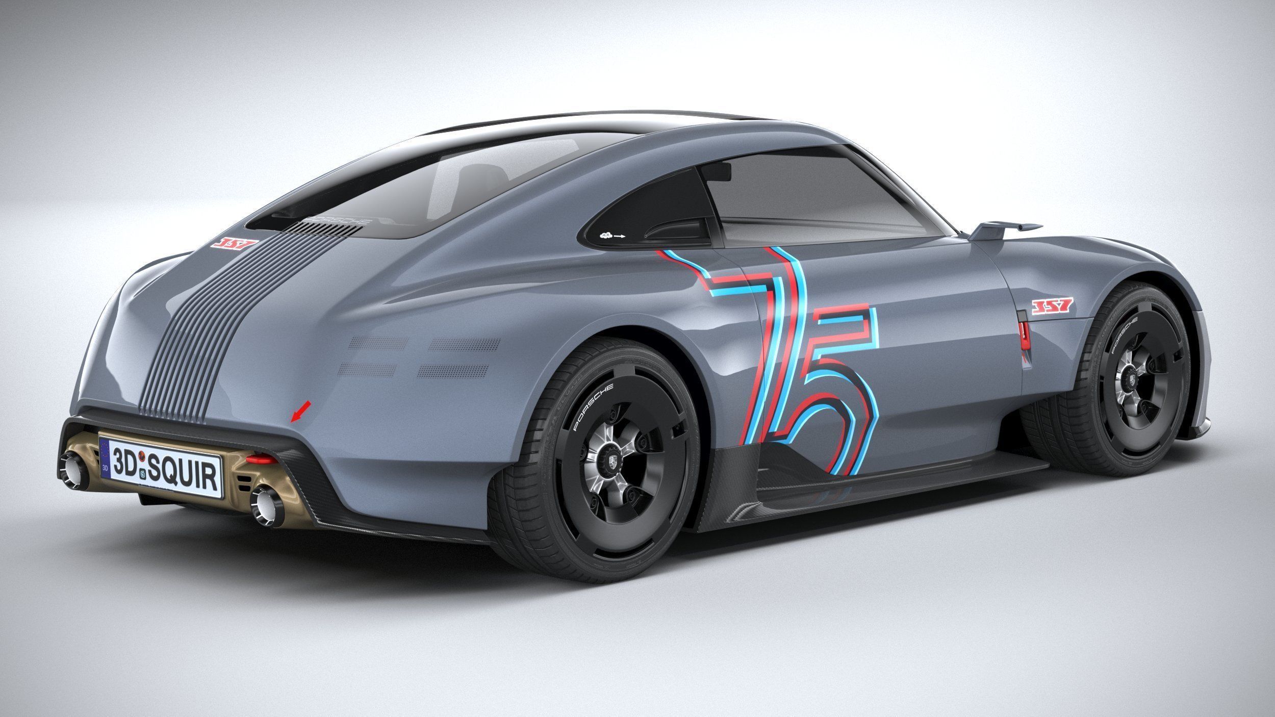 Porsche Vision 357 Concept 2023 3D model_17