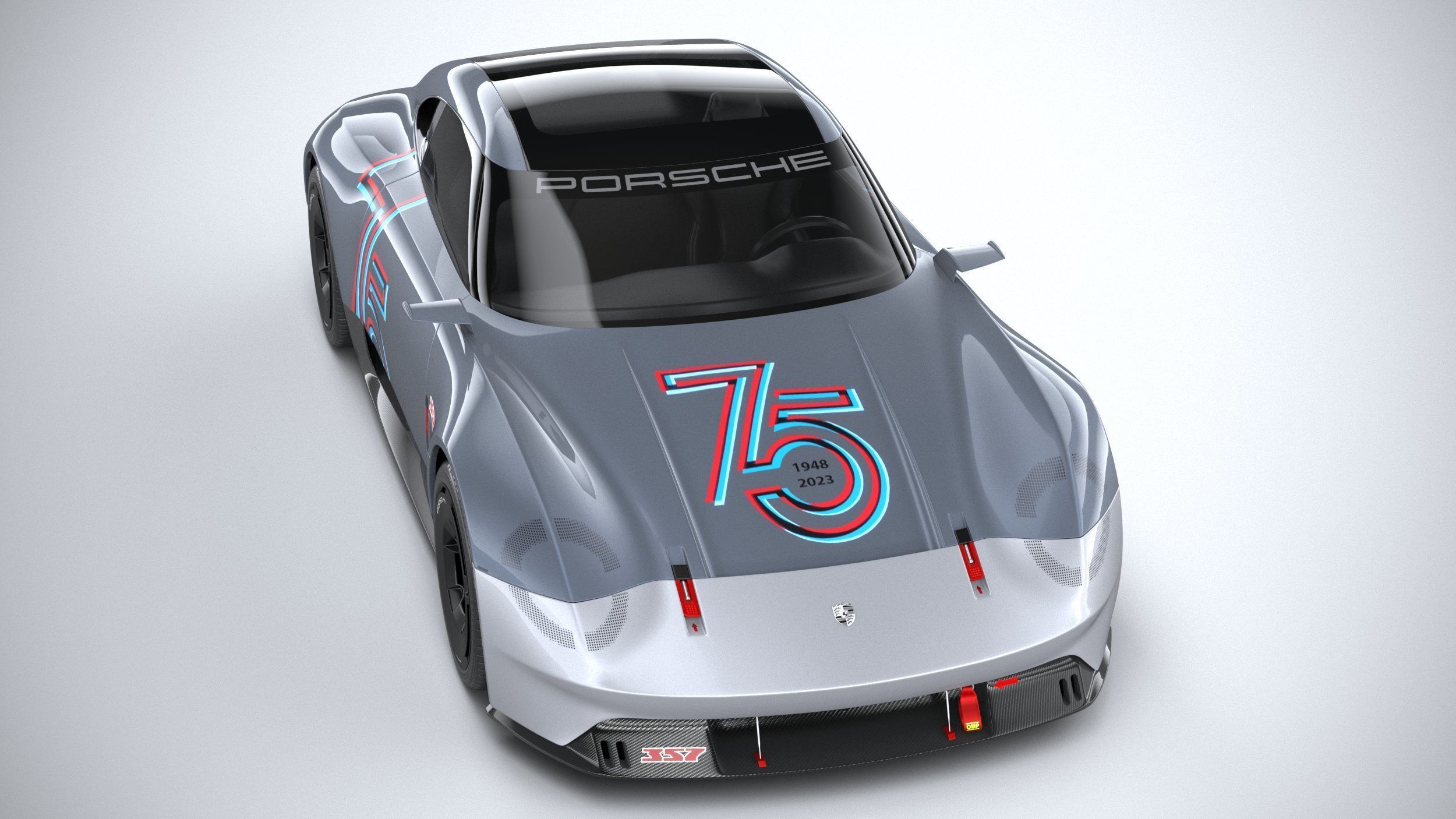 Porsche Vision 357 Concept 2023 3D model_12
