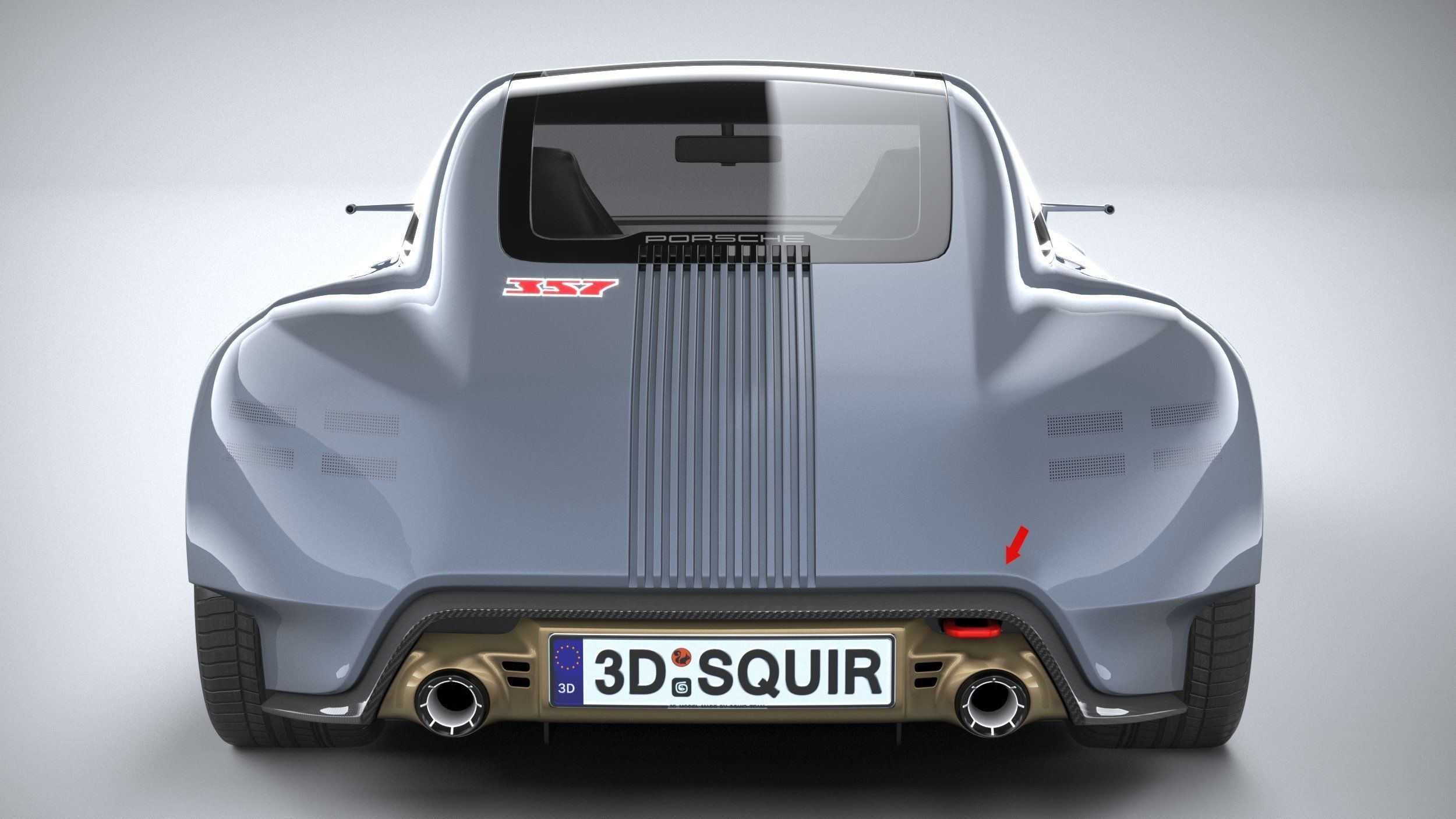 Porsche Vision 357 Concept 2023 3D model_4