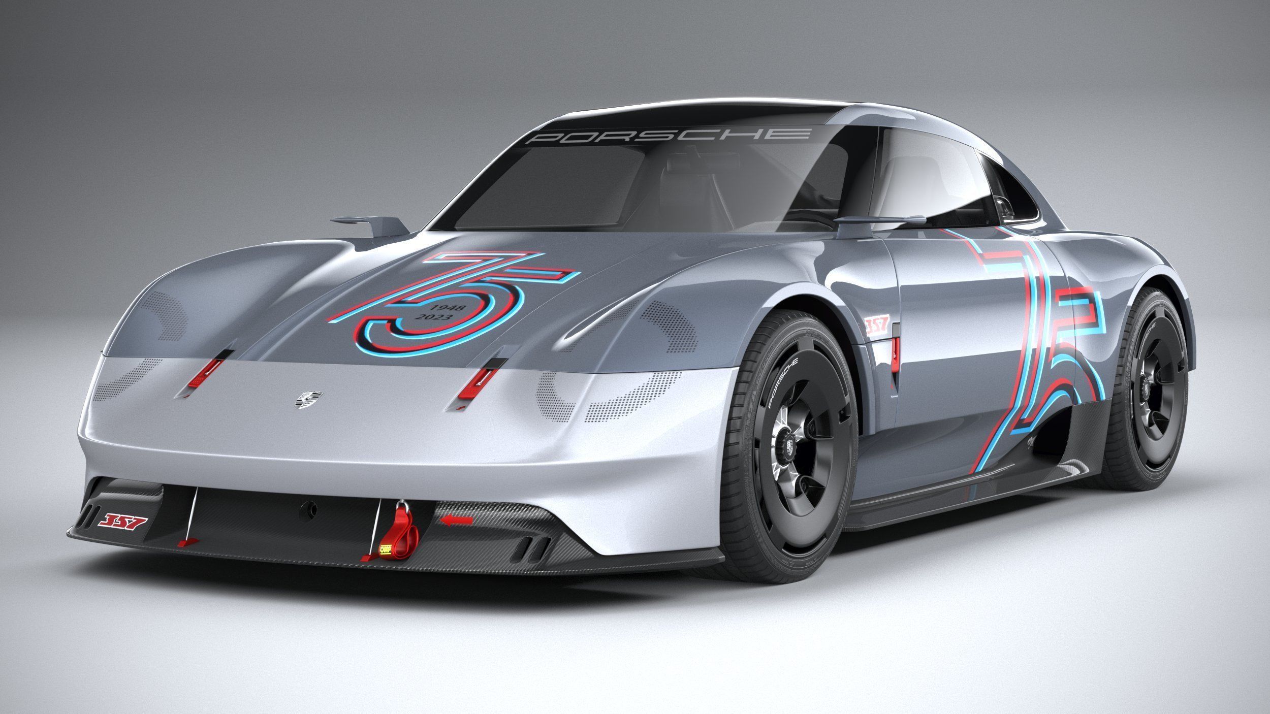 Porsche Vision 357 Concept 2023 3D model_2