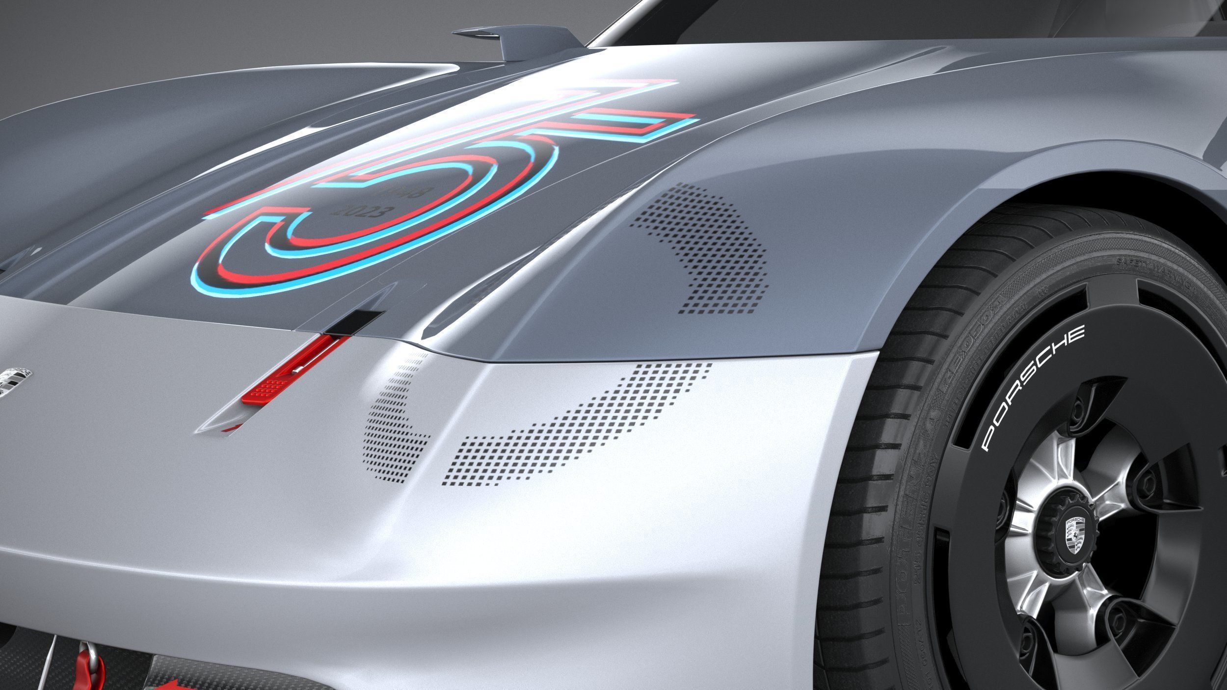 Porsche Vision 357 Concept 2023 3D model_14