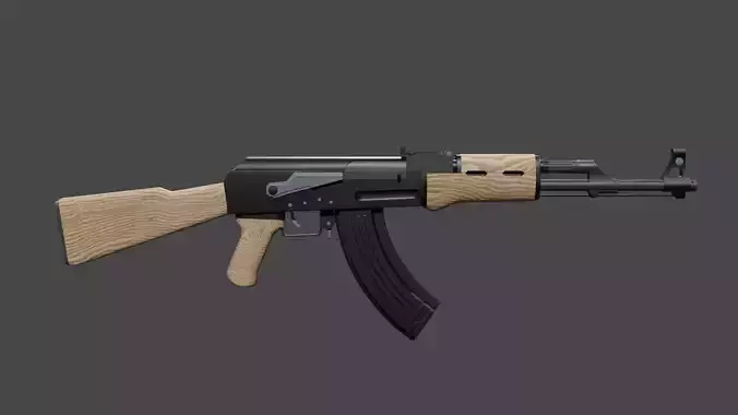 Ak-47 ak - rifle 3D model