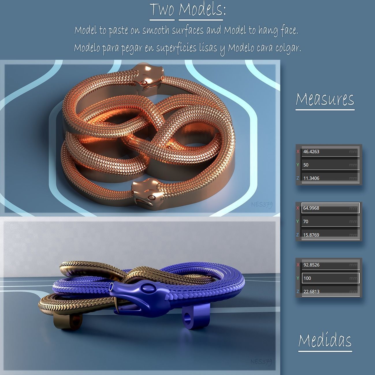 WUIVRE CELTA 3D print model_1