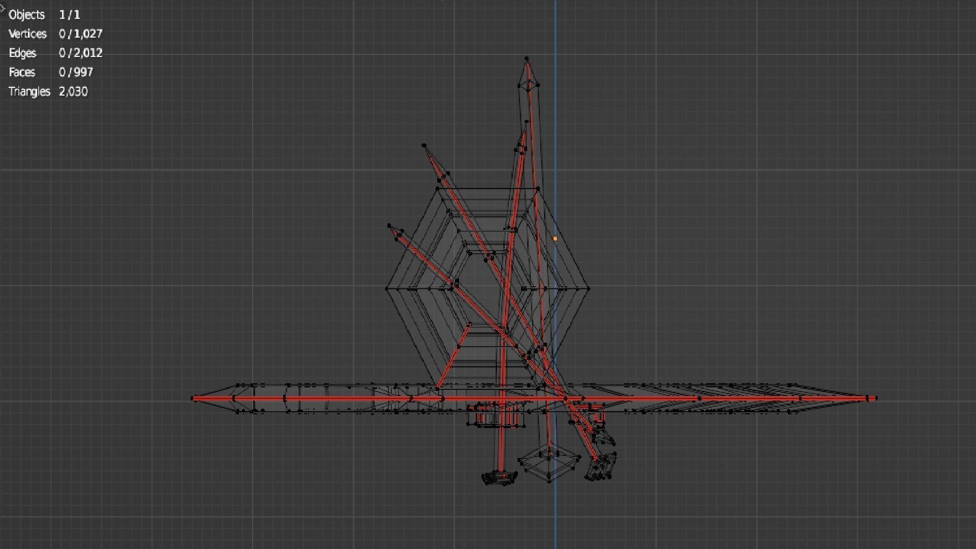 POST APOCALYPTIC MELEE WEAPON BAT BLOODY VARIANT Low-poly 3D model_26