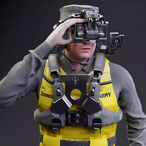 Combat Engineer  Free 3D model