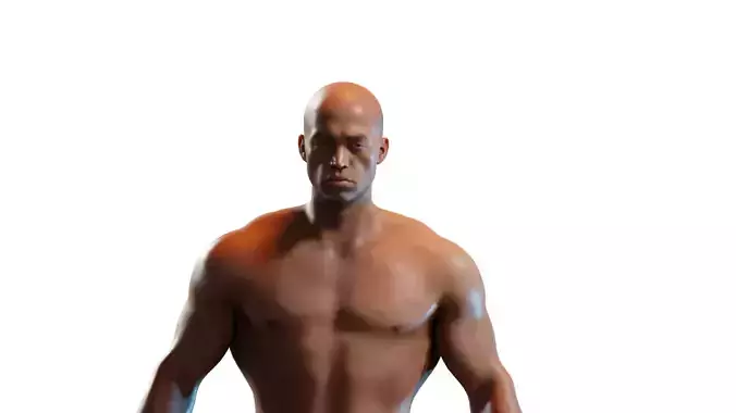 Mark the king - Rigged 3d model