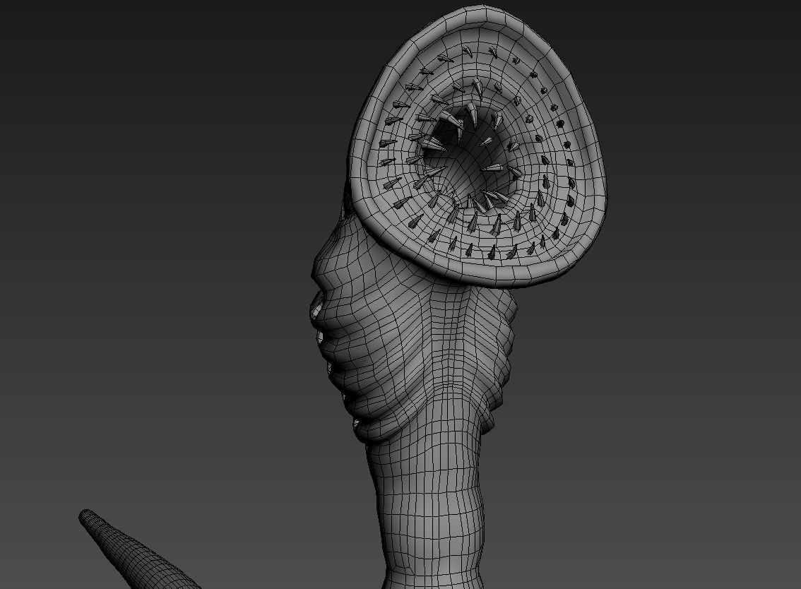 Creep 3 snake Low-poly 3D model_6