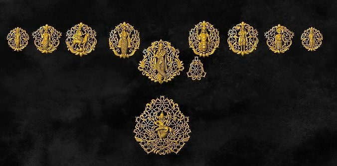 DASAVATHAR HAR FOR WOMAN 3D print model