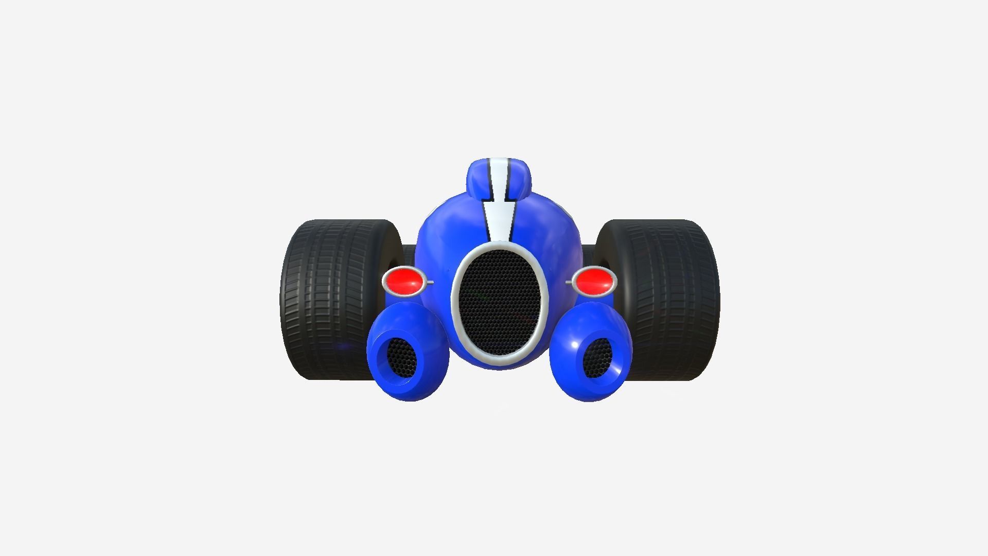 10 Cartoon Karts Blue Collection - Vehicle Racing Design _21