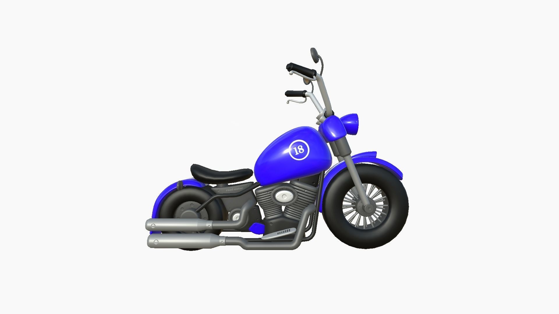 10 Cartoon Karts Blue Collection - Vehicle Racing Design _86