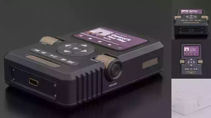 Portable music player concept
