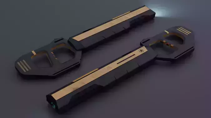 SCI-FI gun