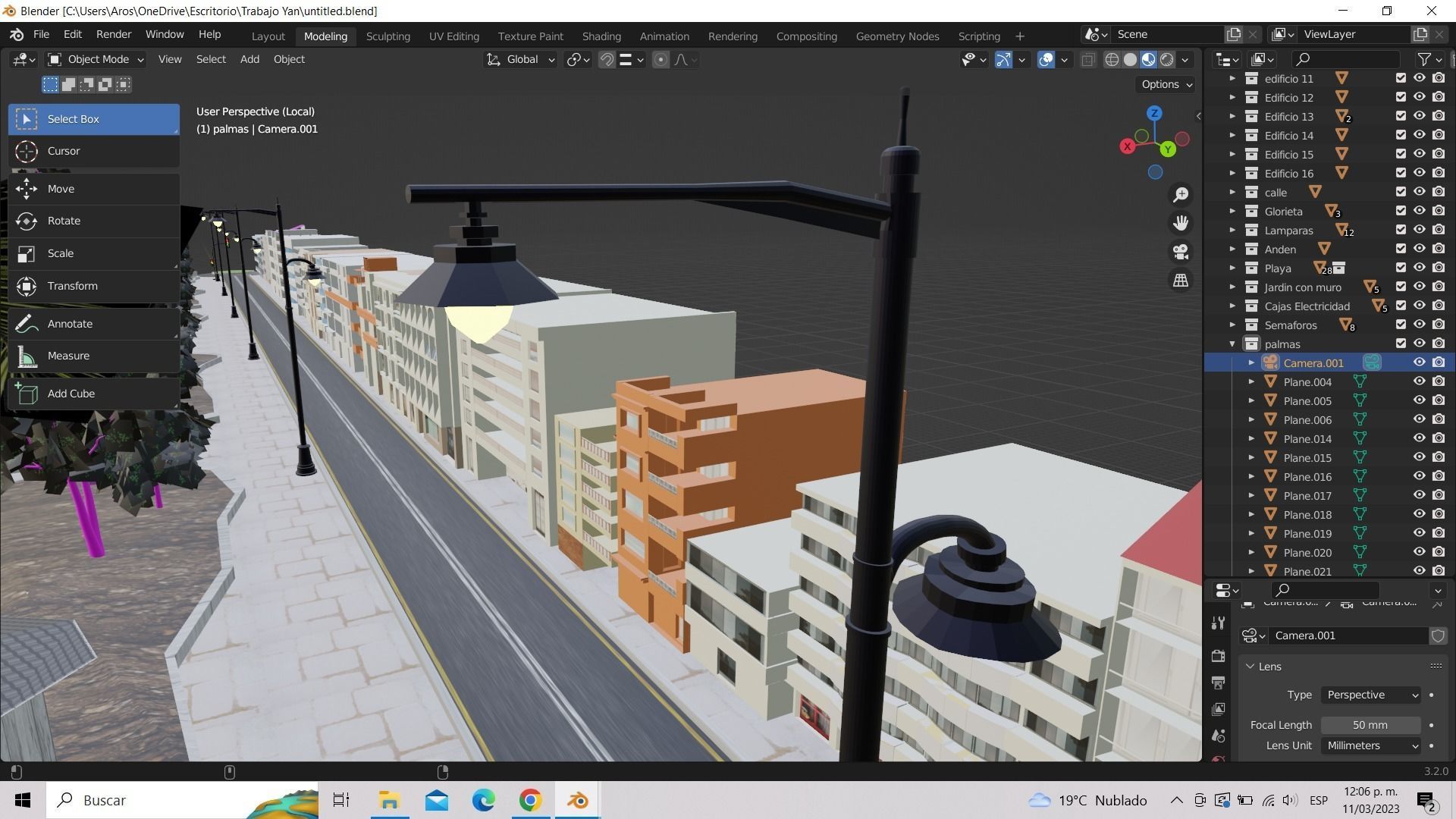 city of buildings 3D model_5