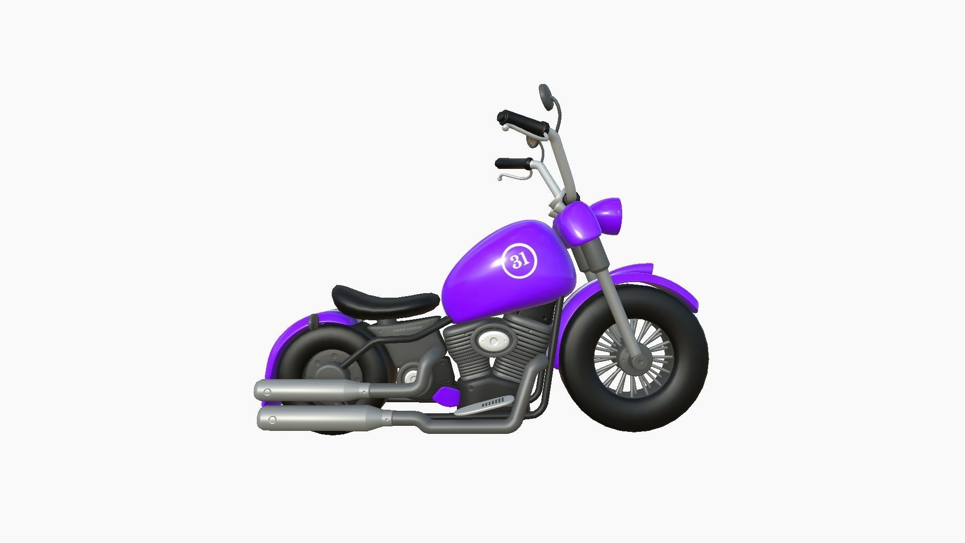 10 Cartoon Karts Purple Collection - Vehicle Racing Design _85