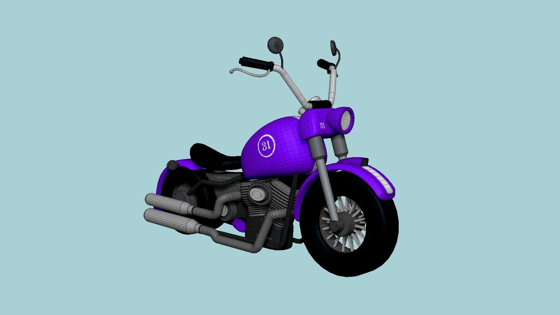 10 Cartoon Karts Purple Collection - Vehicle Racing Design _90