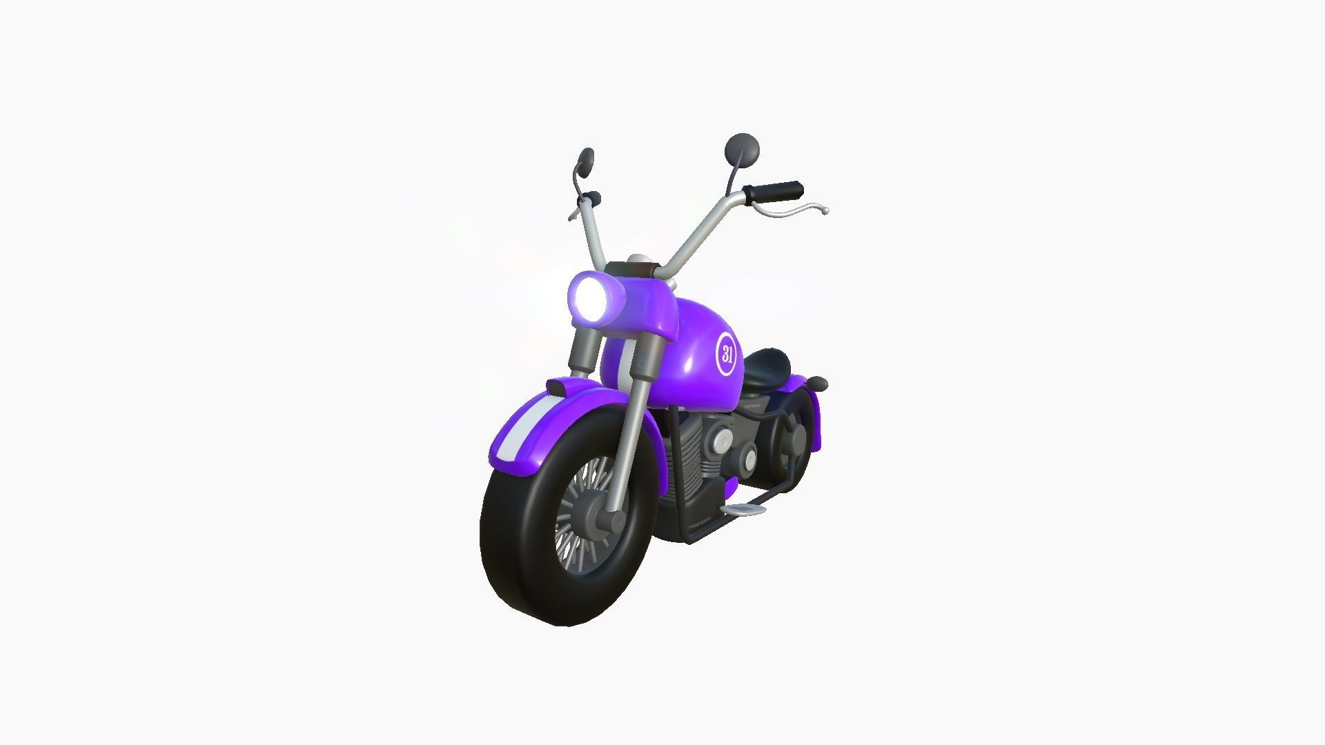 10 Cartoon Karts Purple Collection - Vehicle Racing Design _87