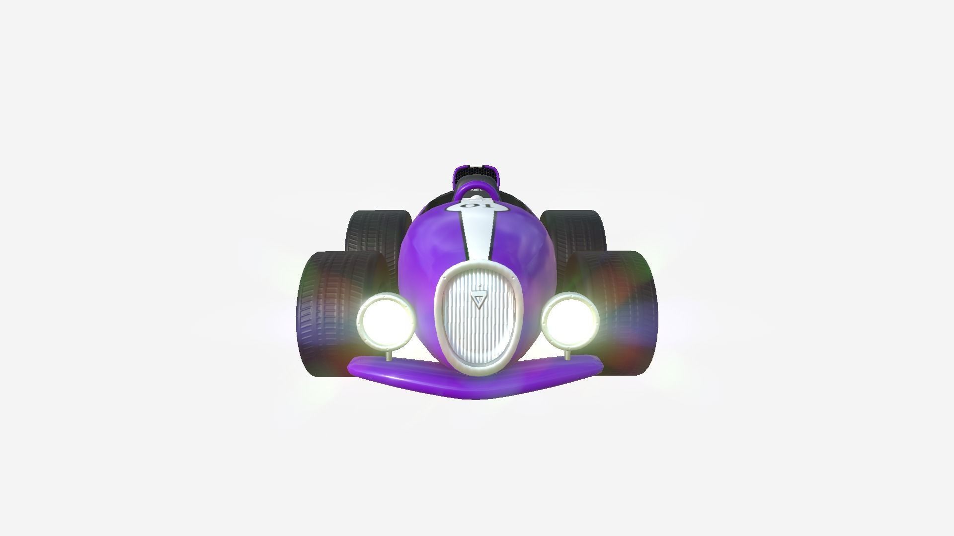 10 Cartoon Karts Purple Collection - Vehicle Racing Design _22