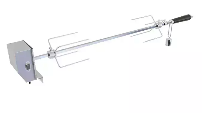 CNCEST Electric Grill Rotisserie Spit Rod