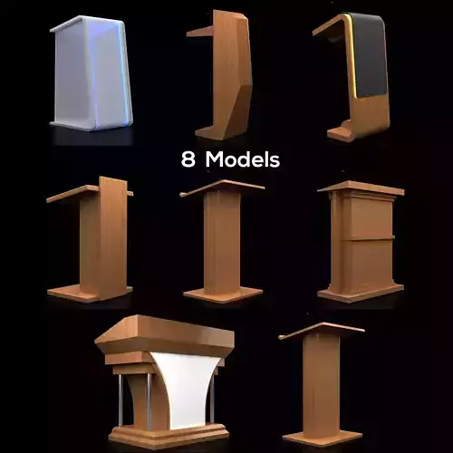Podium 3D model