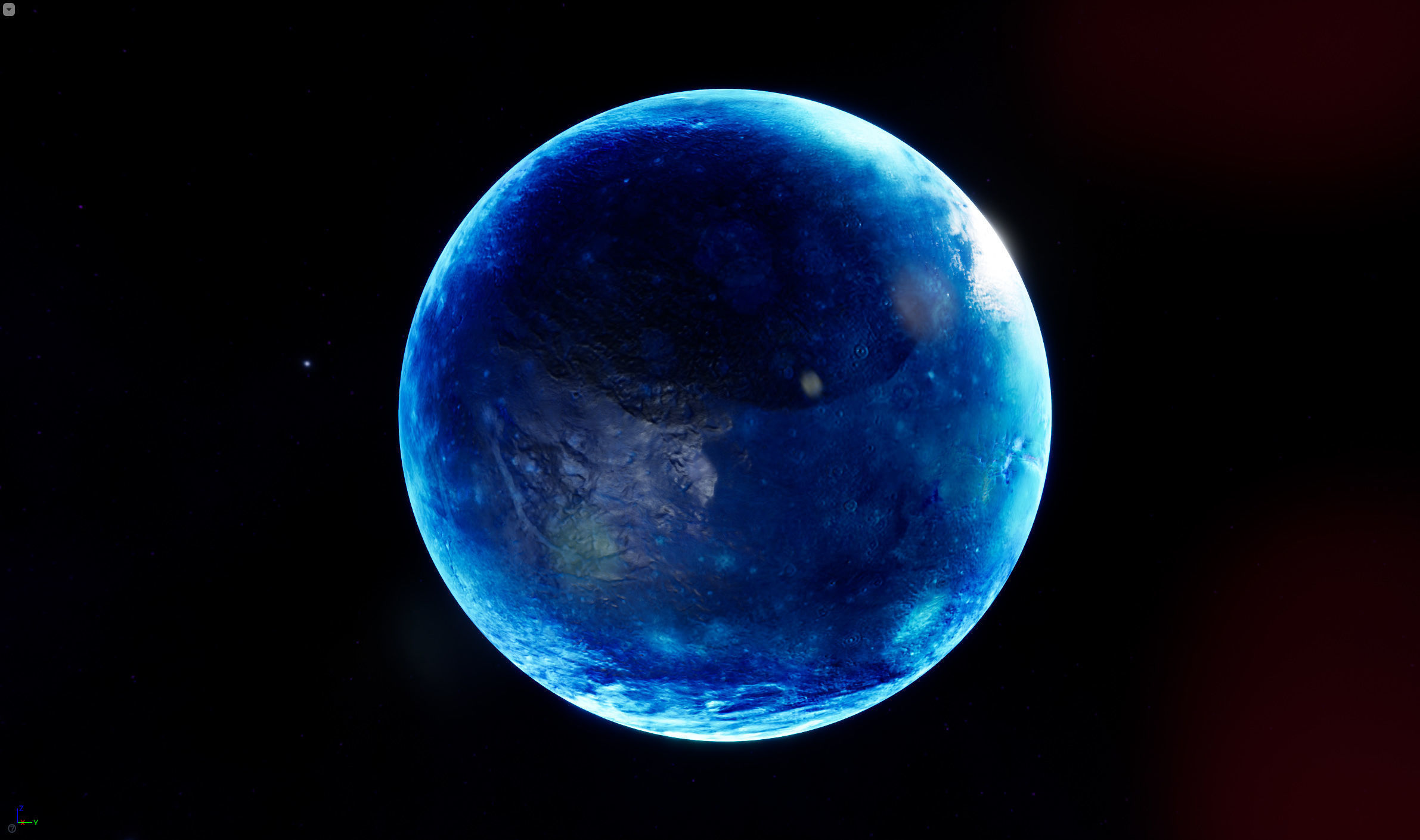 Sci-Fi Planets Pack vol 2 Low-poly 3D model_19