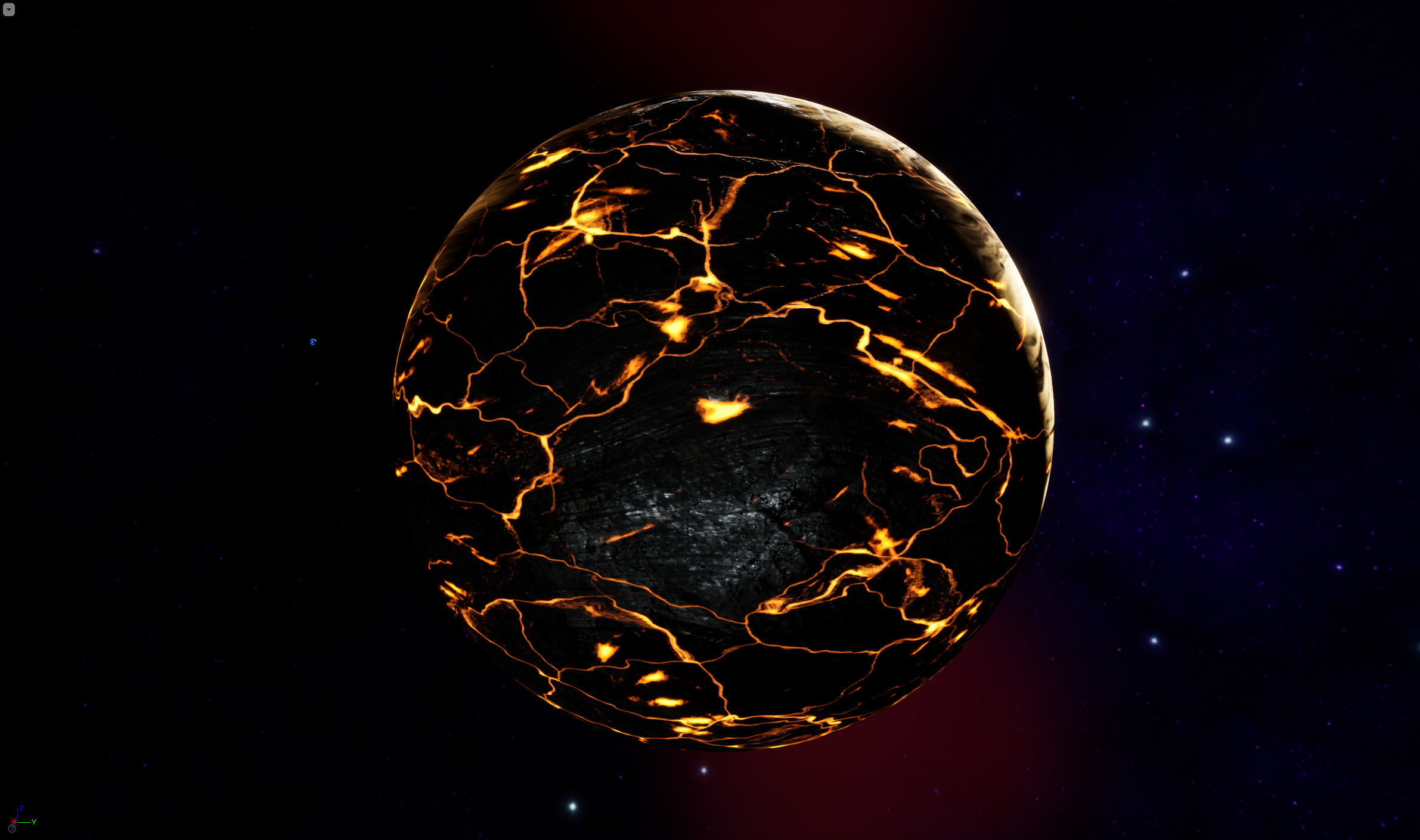 Sci-Fi Planets Pack vol 2 Low-poly 3D model_24